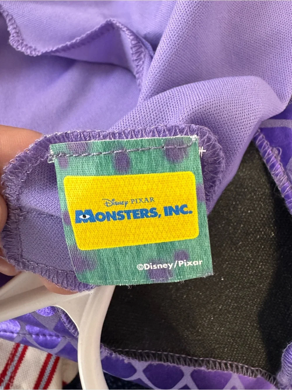 Disguise Monsters Inc BOOPurple Monster Deluxe Costume with Cream Accents